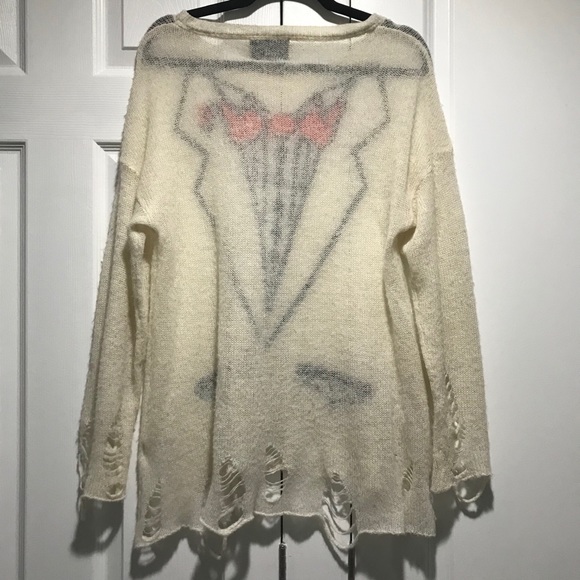 Wild Fox White Label Sinatra Sweater - Picture 4 of 4